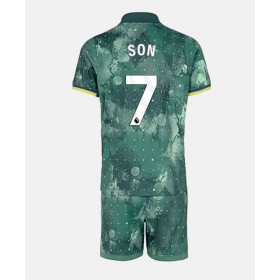 Tottenham Hotspur Son Heung-min #7 3rd Trikot 2024-25 Kurzarm (+ kurze hosen)